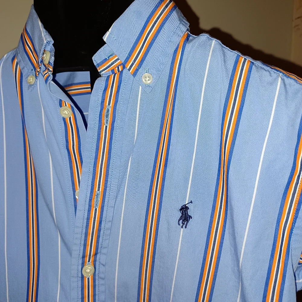 Boys Striped Button up • Ralph Lauren
